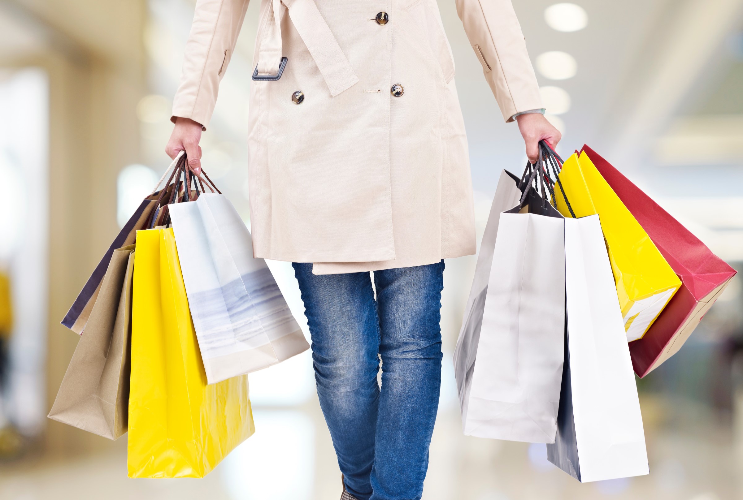 Mystery shopper evaluating an in-store customer experience